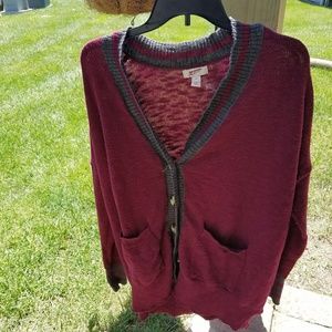 Knit cardigan